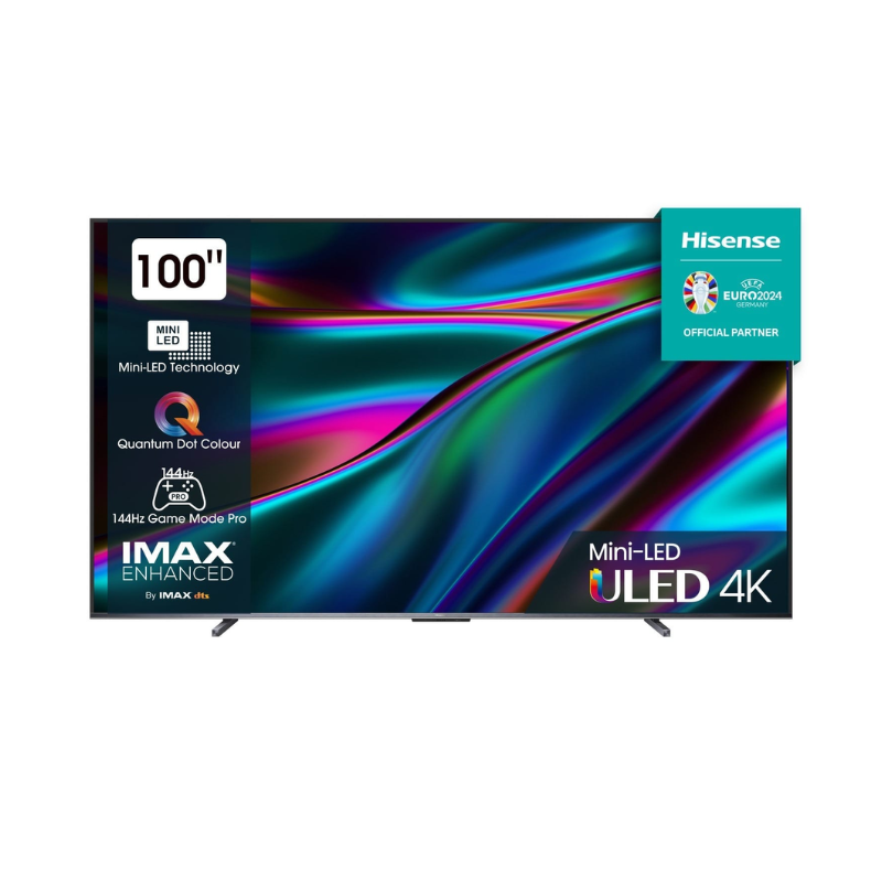 Hisense 100 Inch 100U7KEN Smart 4K UHD Mini-LED TV