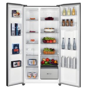Mika MRNF2DW595XLBV Fridge – 595L 2-Door Side by Side, No Frost