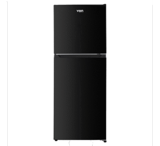 VON VRT-197NRAK 197L Double Door Fridge with No Frost Technology and Top Mount Freezer