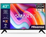 Hisense 43″ 43A4K FHD Smart Frameless TV