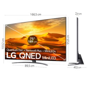LG 75QNED916 75-Inch QNED Mini LED 4K TV