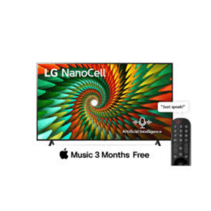 LG 65NANO77 65-Inch Smart 4K UHD NanoCell TV