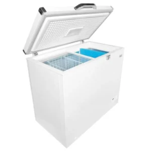 “Ramtons CF/232 190 Liters Chest Freezer with External Condenser and Adjustable Thermostat
