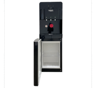 VON VADL2211K Electric Cooling Storage Cabinet Water Dispenser with hot & cold water taps and storage cabinet”