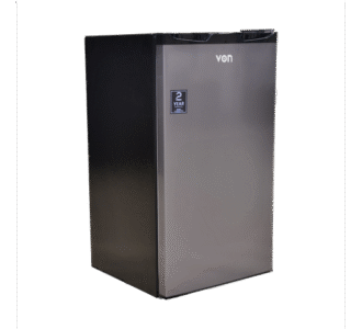 VON VARM-11DHS 90L Silver Mini Fridge