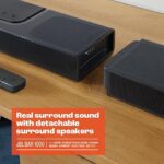“JBL Bar 1000 7.1.4CH Soundbar with Detachable Surround Speakers and Subwoofer