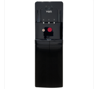 VON VADL2211K Electric Cooling Storage Cabinet Water Dispenser with hot & cold water taps and storage cabinet”