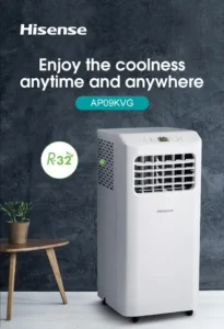 Hisense 9000BTU AP-09CR4RKVS00 Portable Air Conditioner