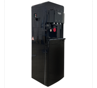 VON VADL2211K Electric Cooling Storage Cabinet Water Dispenser with hot & cold water taps and storage cabinet”