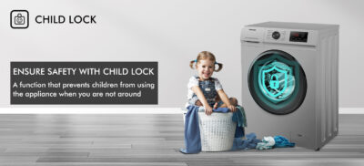 Hisense WFQY1014EVJMT 10KG Front Loading Washing Machine