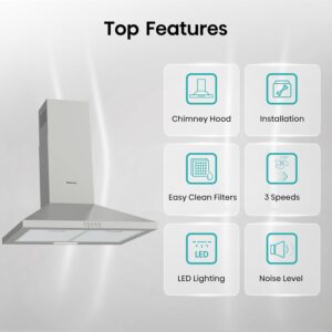 Hisense HHO60TASS 60CM Pyramid Hood