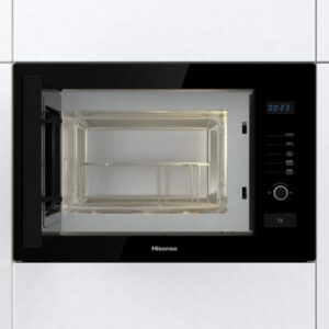 “Hisense HB25MOBX7 25L Built-In Microwave – Stainless Steel Design”