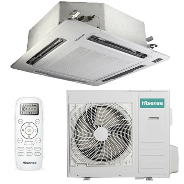 Untitled design (72) Hisense 24000 BTU Ceiling Cassette Air Conditioner AUC-24HR4SJA/AUW-24H4SF -AUC-24HR4SJA / AUW-24C4SJ3