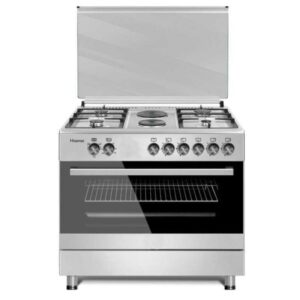 “Hisense HF942GEES 60x90cm Gas-Electric Cooker