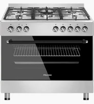 “Hisense HF942GEES 60x90cm Gas-Electric Cooker