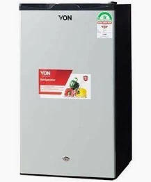 VON VARM-11DHS 90L Silver Mini Fridge