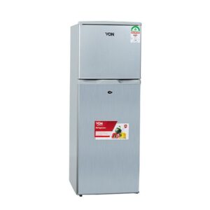VON VART-19DHS Double Door Fridge 136L – No Frost Cooling, Compact & Stylish Refrigerator