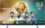 Hisense 85QNKEN 85 Inch QLED 4K Q Series Ultra Smart TV – Dolby Vision, Dolby Atmos & Smart Features