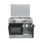 MIKA MST9041WEG4SB 90x60cm Gas & Electric Cooker with Oven and Gas Cylinder Cabinet