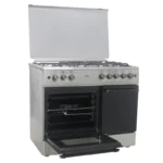 MIKA MST9041WEG4SB 90x60cm Gas & Electric Cooker with Oven and Gas Cylinder Cabinet