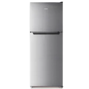 Mika MRNF225DS 255L No-Frost Double Door Refrigerator – Stainless-Look Finish