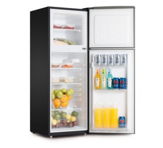 VON VART-19DHS Double Door Fridge 136L – No Frost Cooling, Compact & Stylish Refrigerator