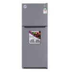 Roch RFR160DTI 125 Liters Double Door Fridge – Silver Compact Energy Efficient Refrigerator Kenya