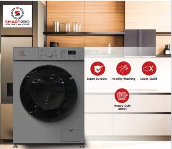 SmartPro SWM-10FL 10KG Front Load Washing Machine – Energy-Efficient, High-Performance Laundry Appliance