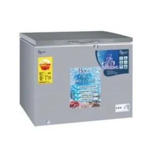 Roch RCF-380-K-B 316 Liters Chest Freezer with Sliding Glass – Silver Energy Saving Display Freezer Kenya