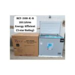 Roch RCF-300N-B 251 Liters Chest Freezer with Sliding Glass – Silver Energy Saving Freezer Kenya