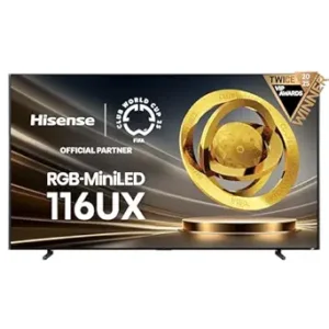Hisense 116UX 116-Inch RGB-MiniLED 4K Smart TV 2025 – Premium Ultra-Large Display Kenya