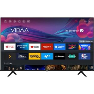 Hisense 55A6K 55-Inch 4K UHD Smart TV with HDR and sleek slim-bezel design