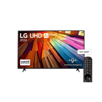 LG 65 Inch UT80 4K Smart TV with AI Processor & HDR10 Pro – Smart webOS Television