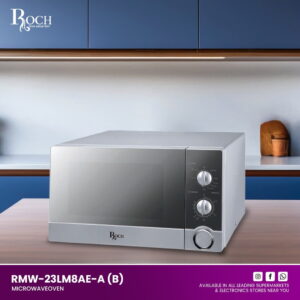 ROCH RMW-23LD8A4-A 23L Microwave Oven – Compact Energy Efficient Kitchen Appliance | Skyzone Electronics Kenya