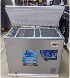 Roch RCF-250-G 190 Liters Chest Freezer – Silver Energy Saving Fast Cooling Freezer Kenya