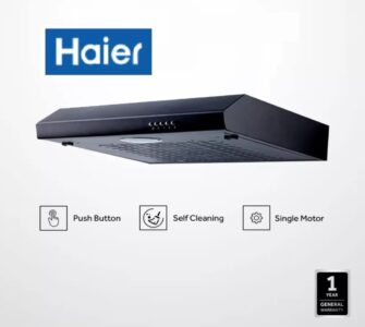 Haier 60cm HXP60P-275B Undercabinet Hood,Black