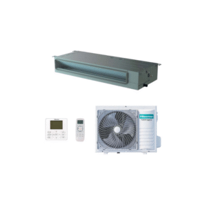 Hisense AUD-12HX4SVNL 12,000BTU ducted air conditioner with slim concealed ceiling design