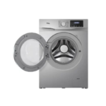 TCL 12Kg Front Loading Washing Machine – Front Load, High Spin Speed, Smart Inverter, Silver